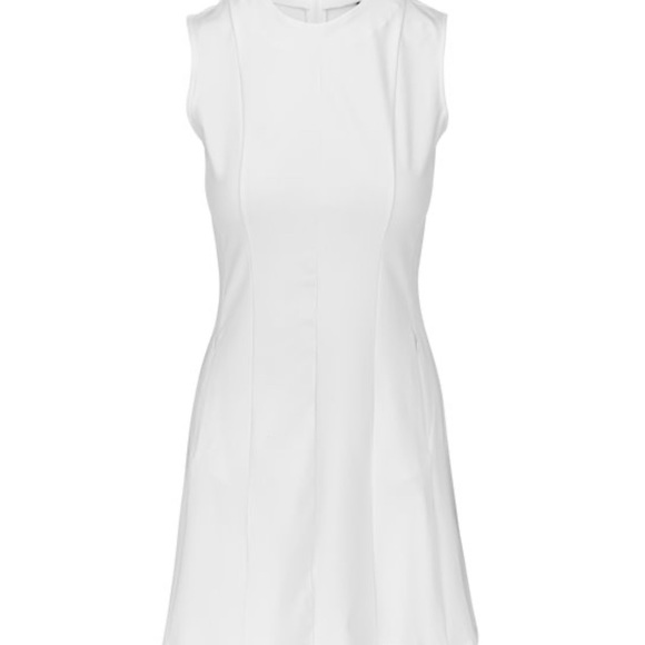 Ladies J. Lindeberg Jasmin Dress in White NWT sz Large (293) - Picture 10 of 16